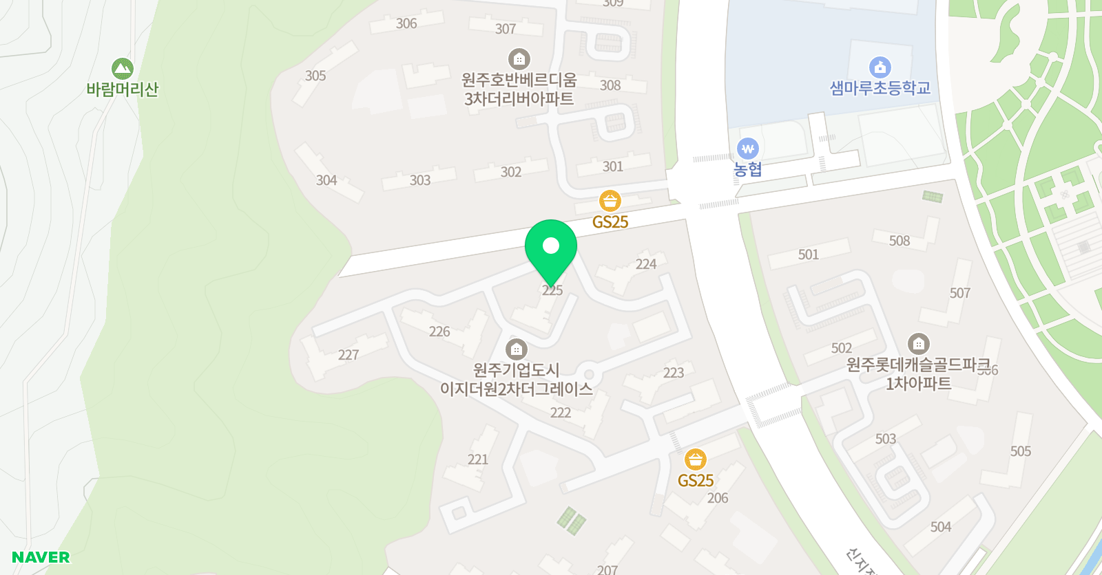 기탄사고력교실 지정이지더원2차점 위치