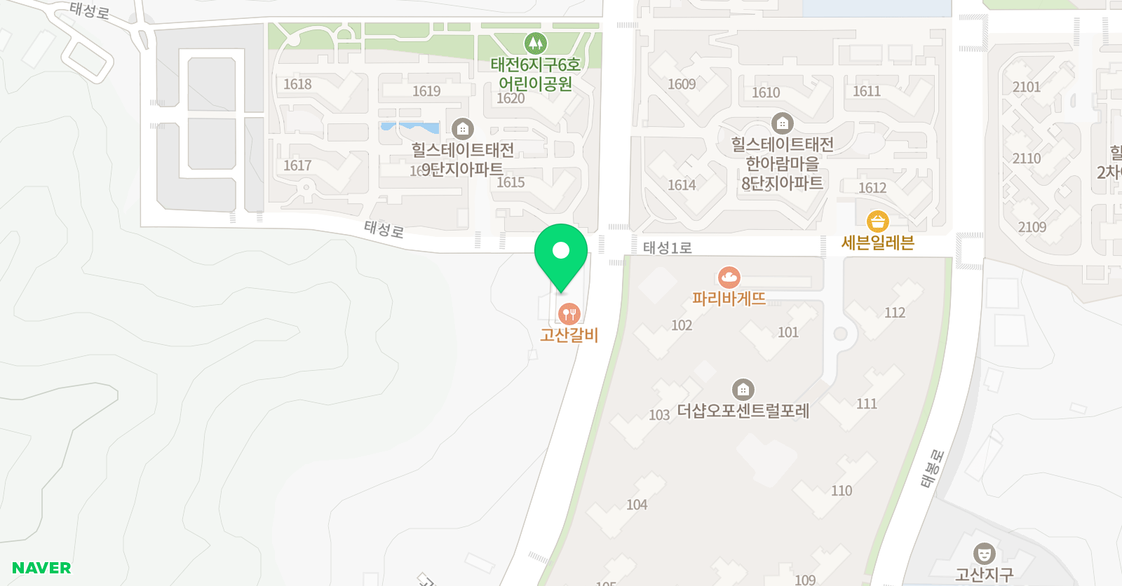 탑클래스 태권도장 위치