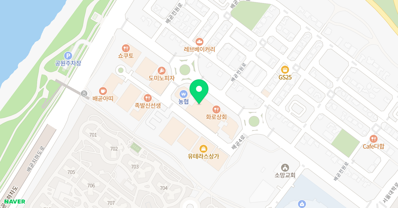 클랑뮤직 피아노학원 위치