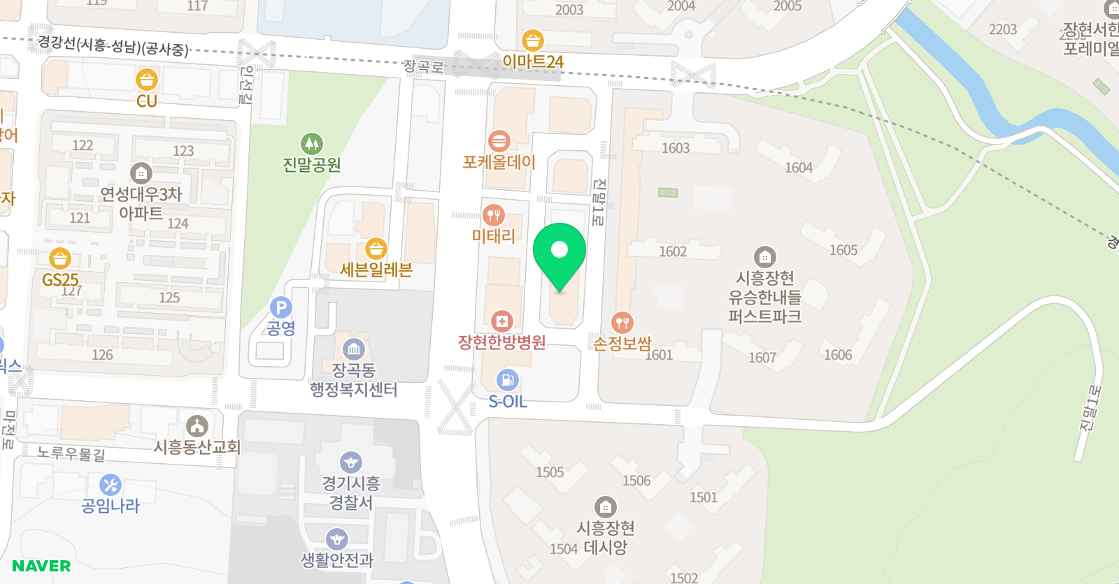 장현최상위 수학학원 위치