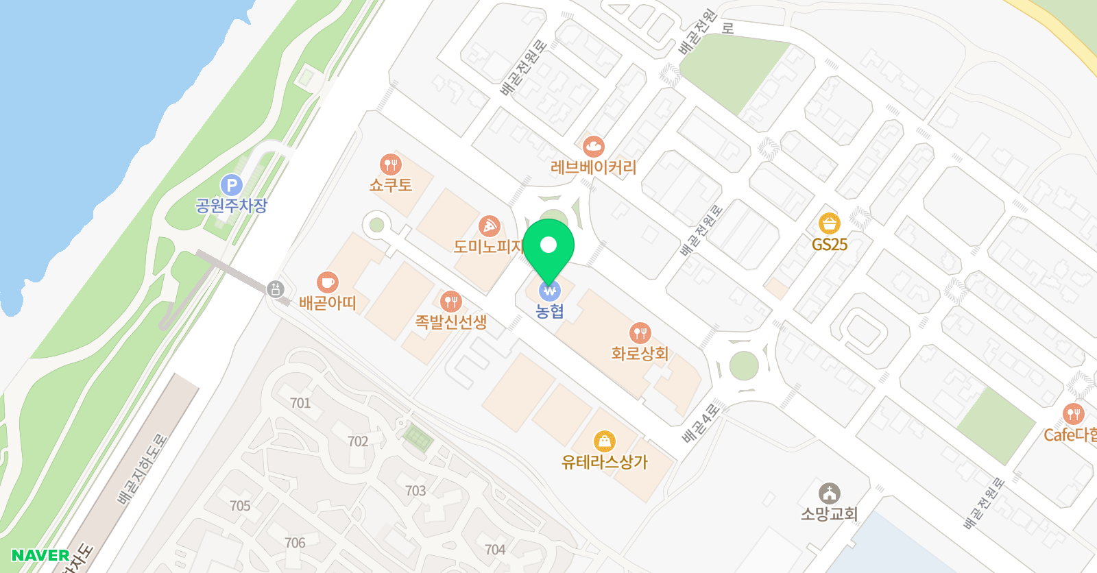 시매쓰 배곧점 위치