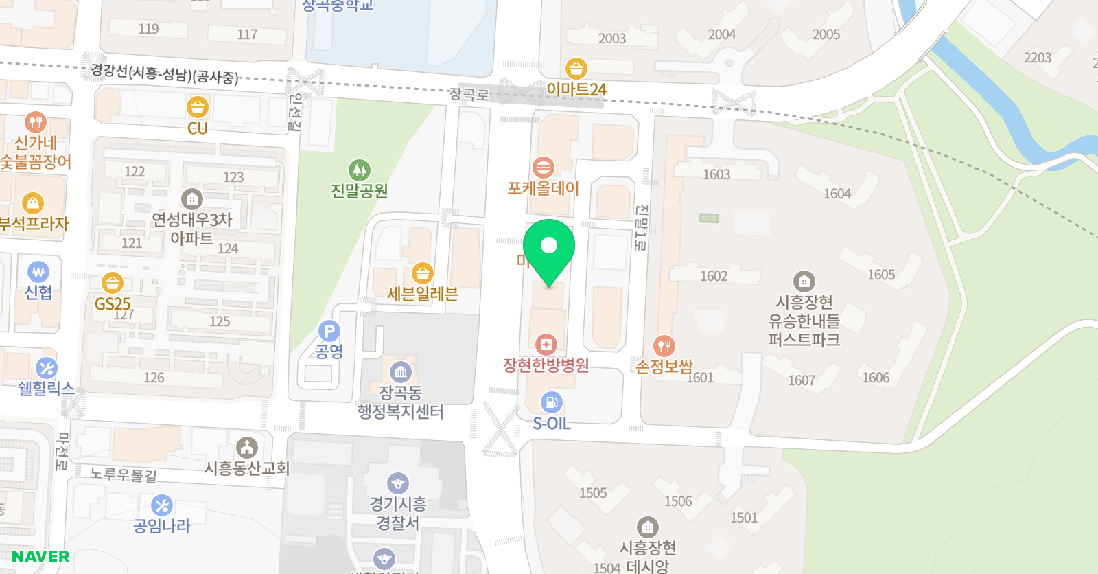 아이케이 수학학원 위치
