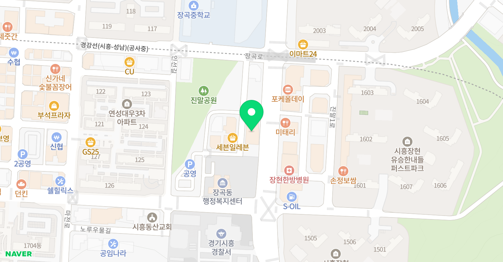 케이맥스 수학영어학원 위치