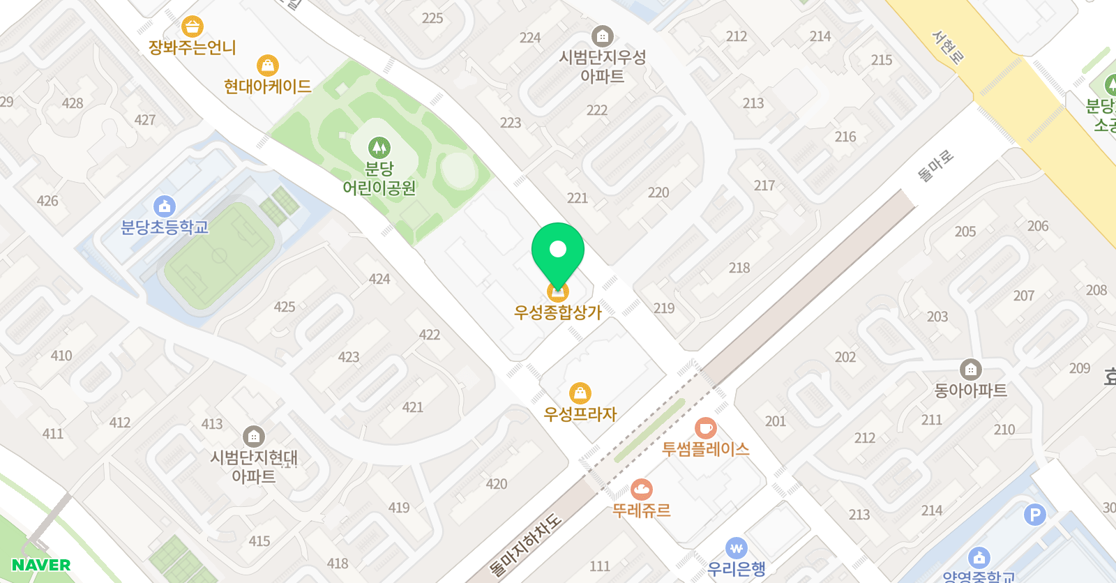 allpass관리형독서실 위치
