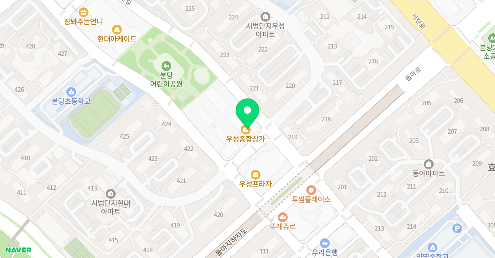 박혜원스튜디오X작은예술가들미술교습소 위치