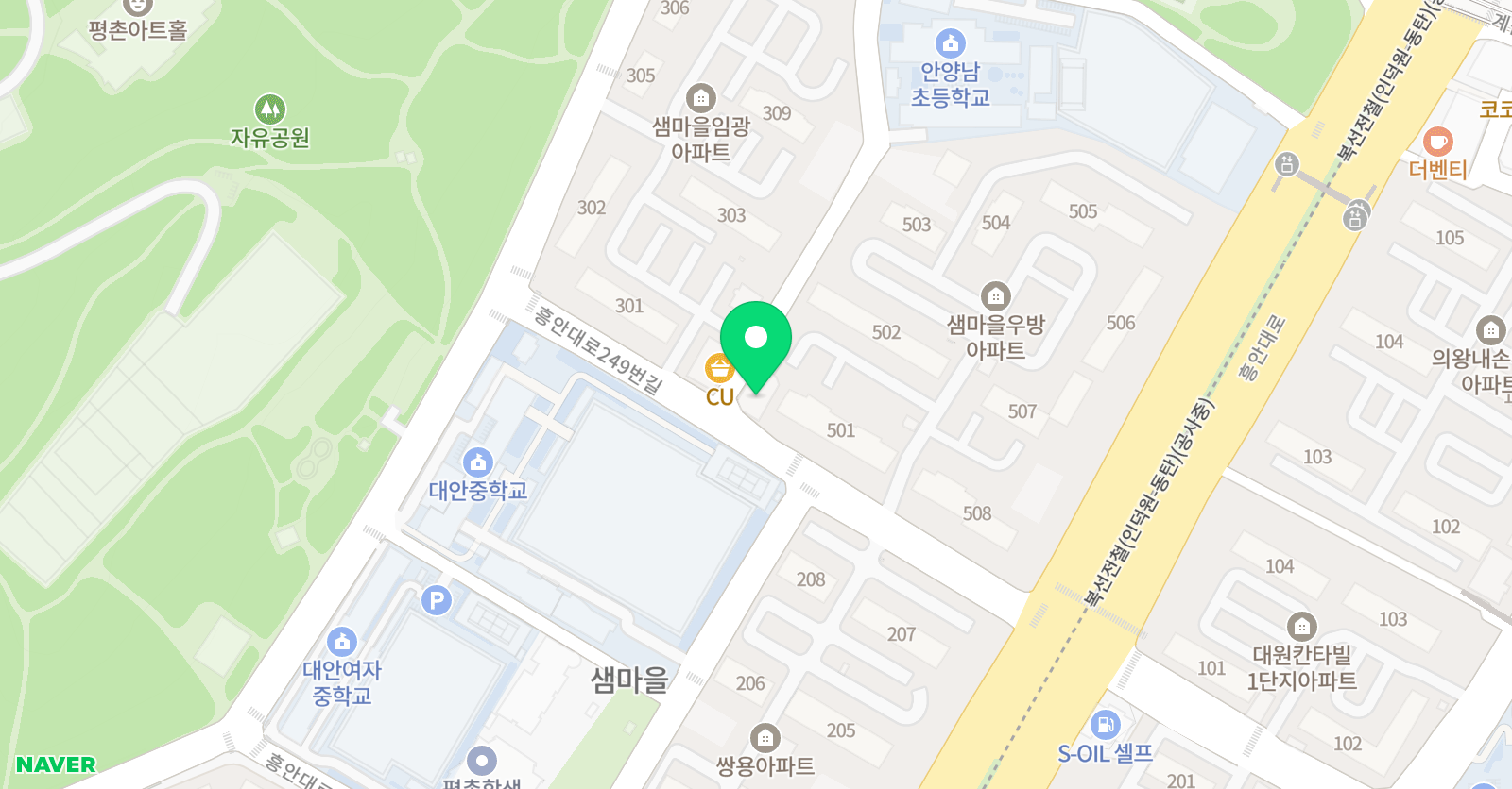 탄탄 수학 위치