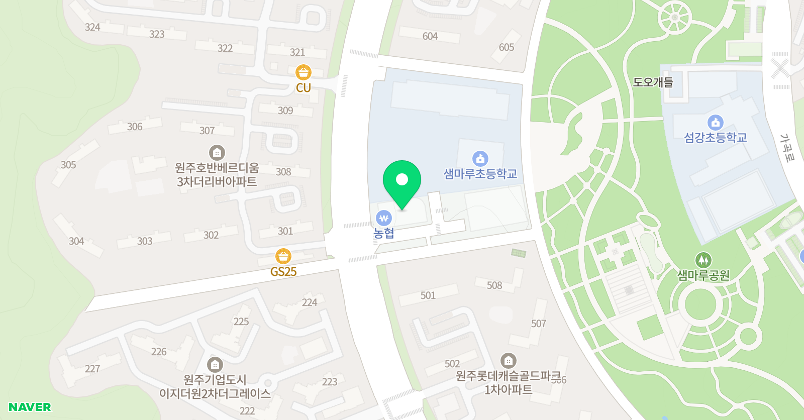 네오 학원 위치