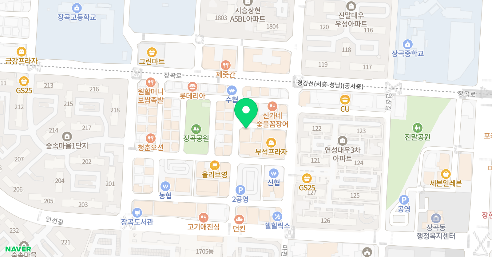이지 영어교습소 위치