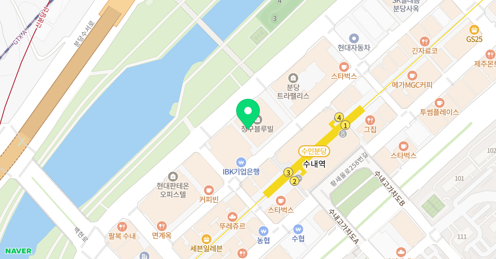 락트리클라이밍 분당 위치