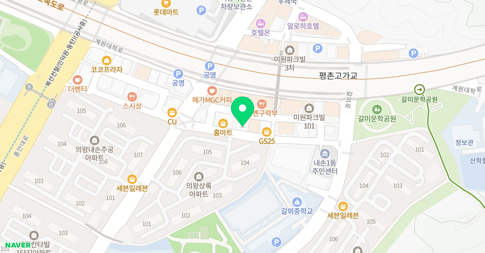 바하 음악학원 위치