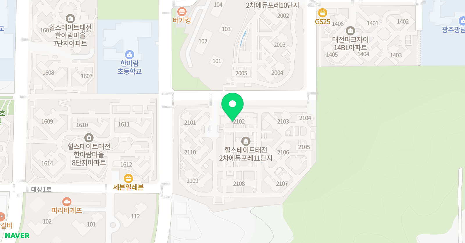 가온에듀 수학 학원 위치