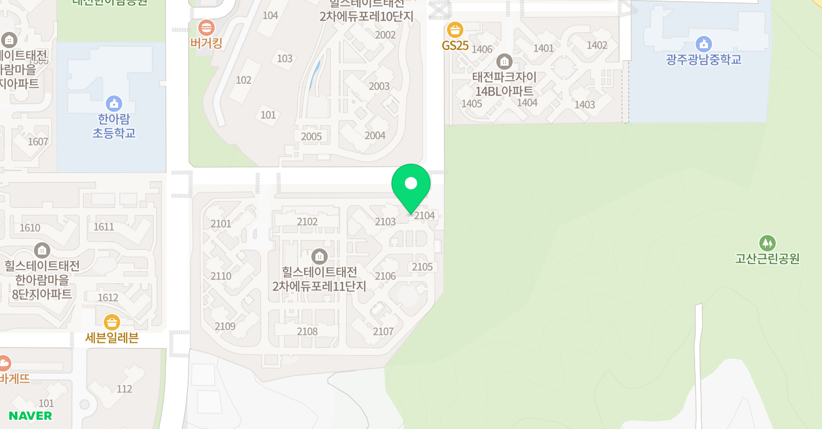 미래엔 영어 태전점 위치
