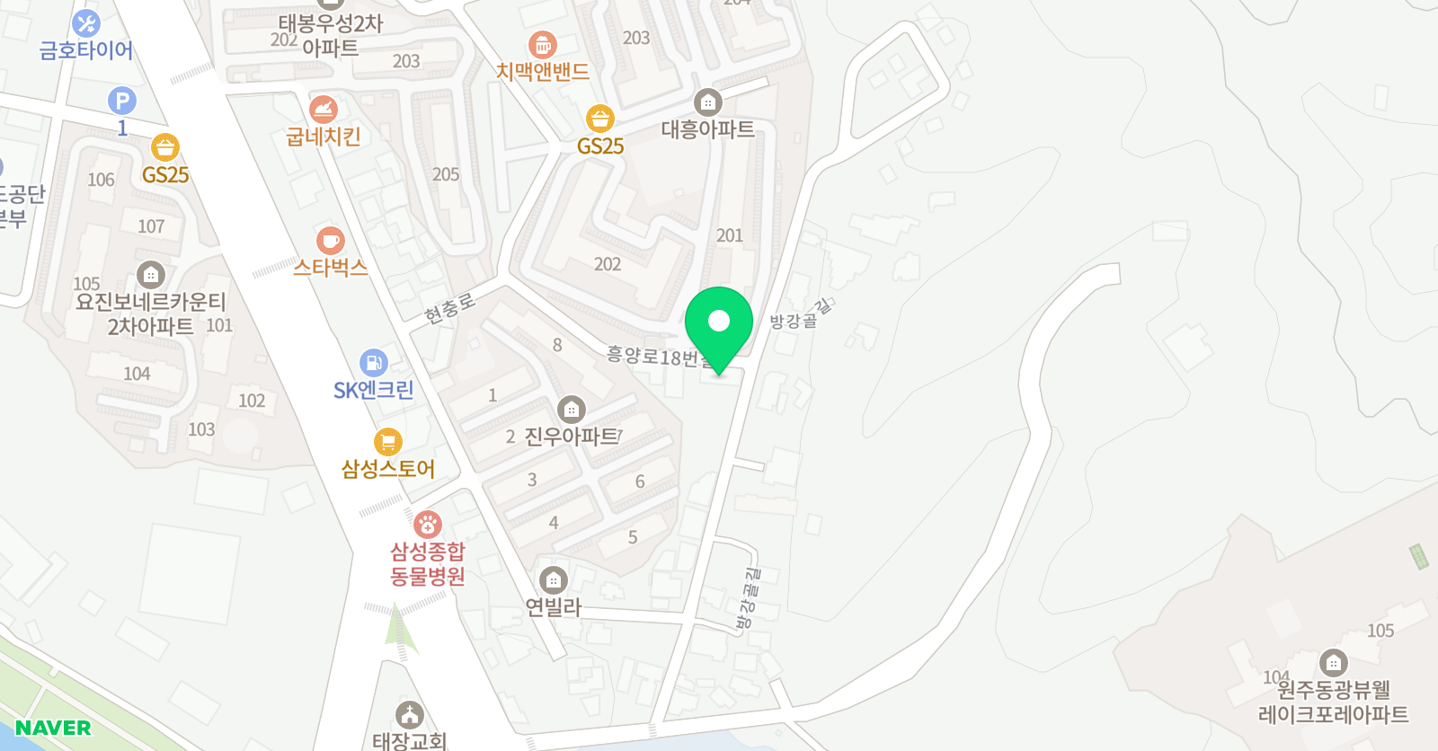 아이사랑 미술학원 위치