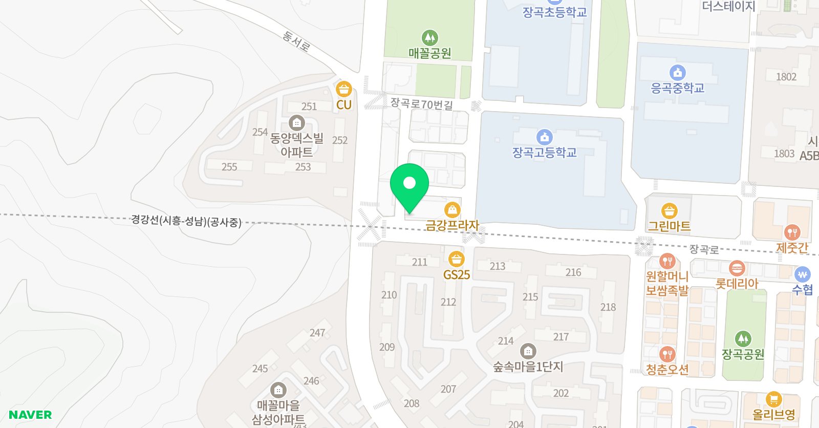 쎈수학 교습소 위치