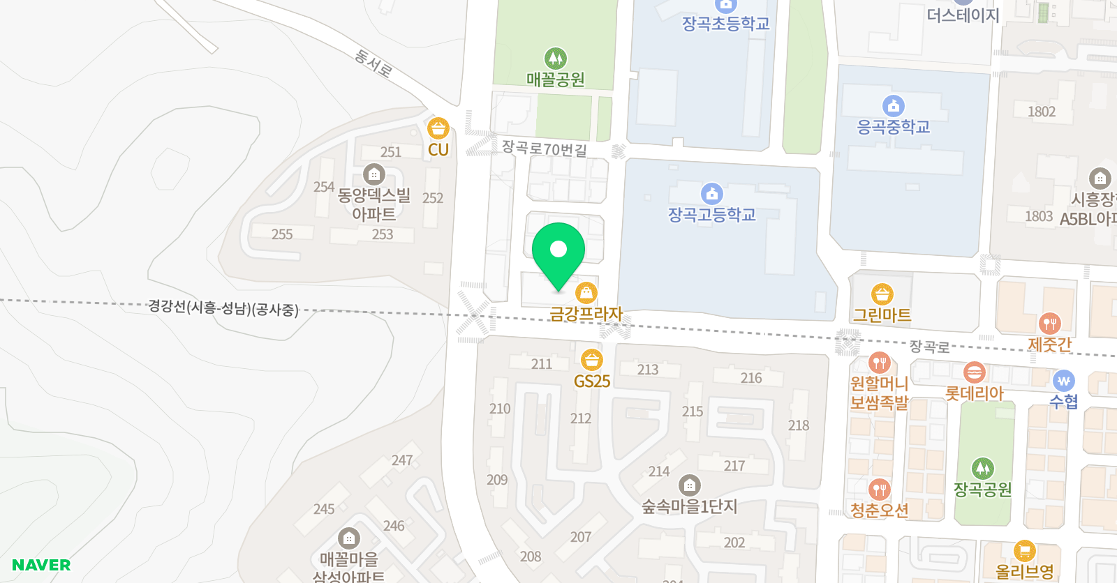 차 수학앤국풍2000 학원 위치