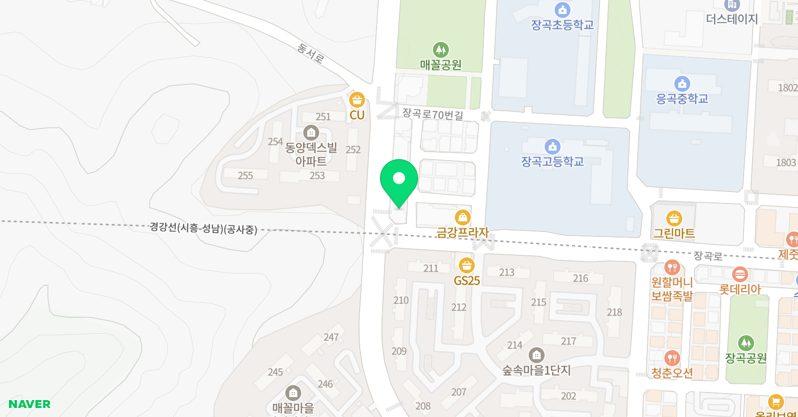 하다 수학교습소 위치