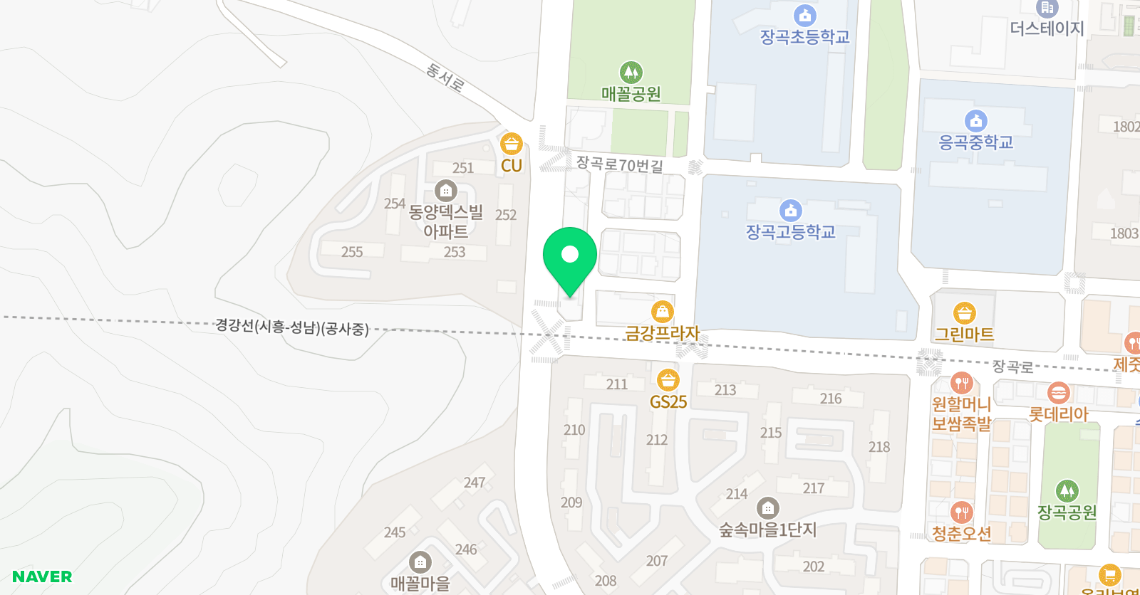 이보영의토킹클럽 시흥연성 어학원 위치