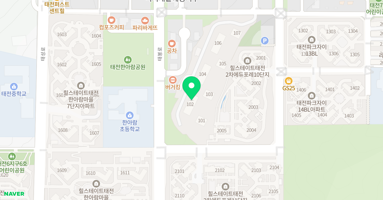 기탄 사고력 교실 태전 이편한 1차 교실 위치