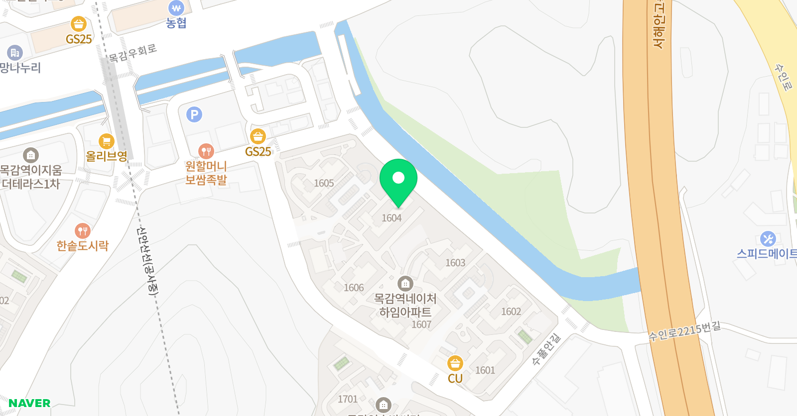 기탄 사고력교실 목감조남네이처하임점 위치