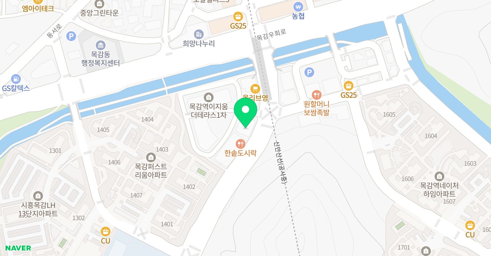 에스원 영수학원 위치