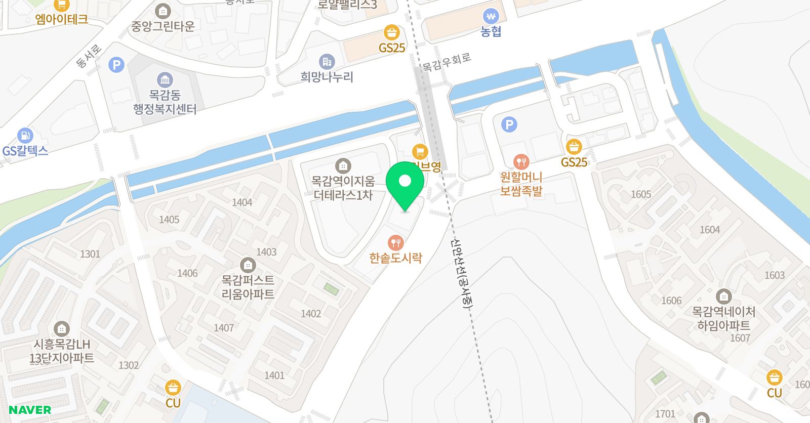 윤선생 IGSE아카데미 시흥목감학원 위치