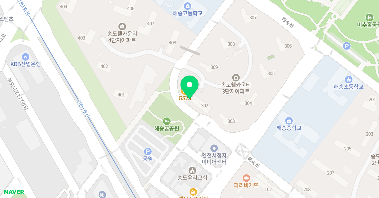 삼성 영어 위치