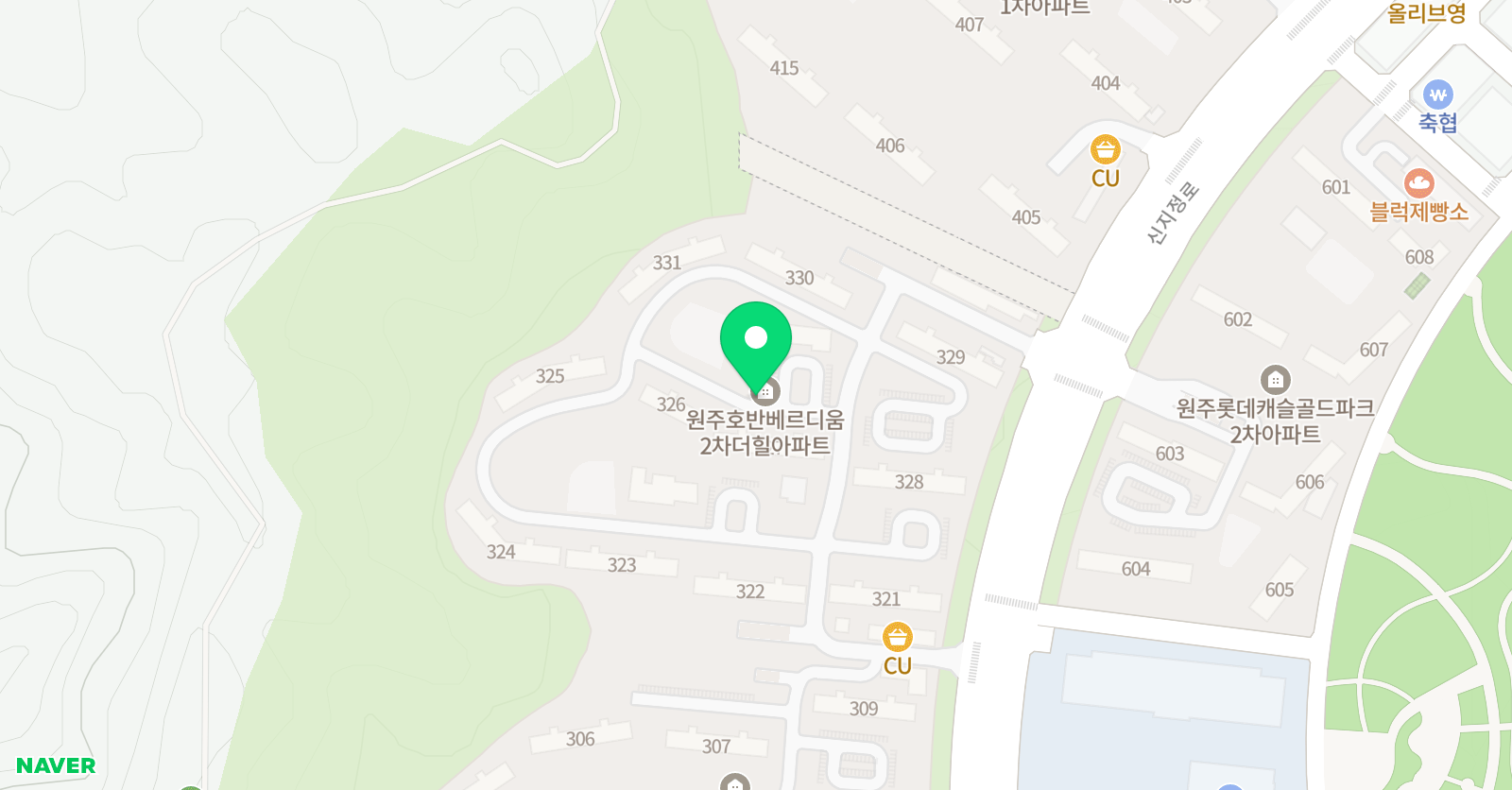 라하잉글리시 원주기업도시점 위치
