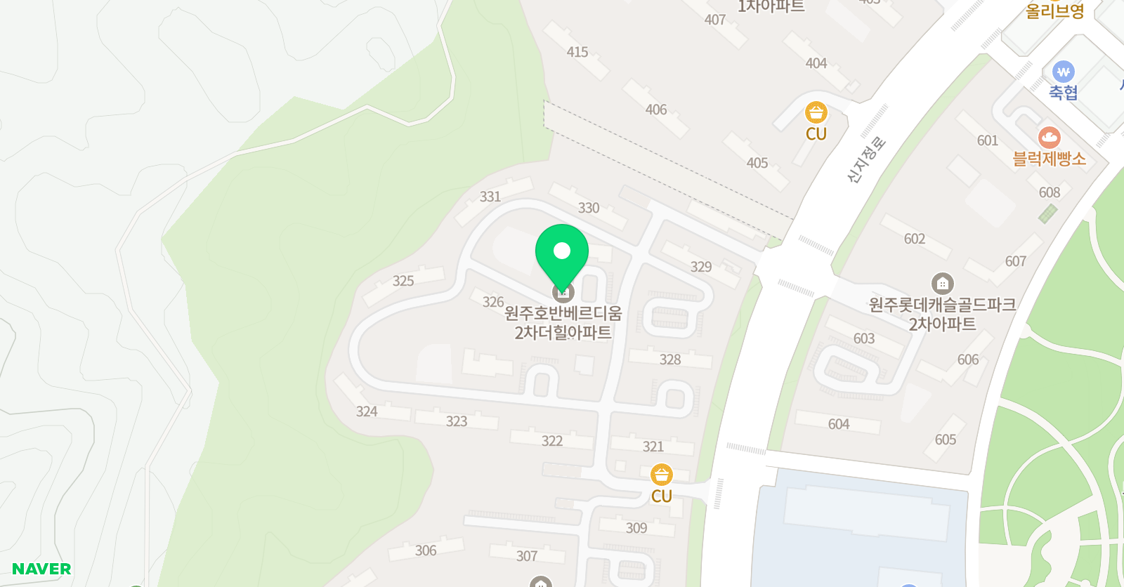 푸르넷 공부방 호반점 위치