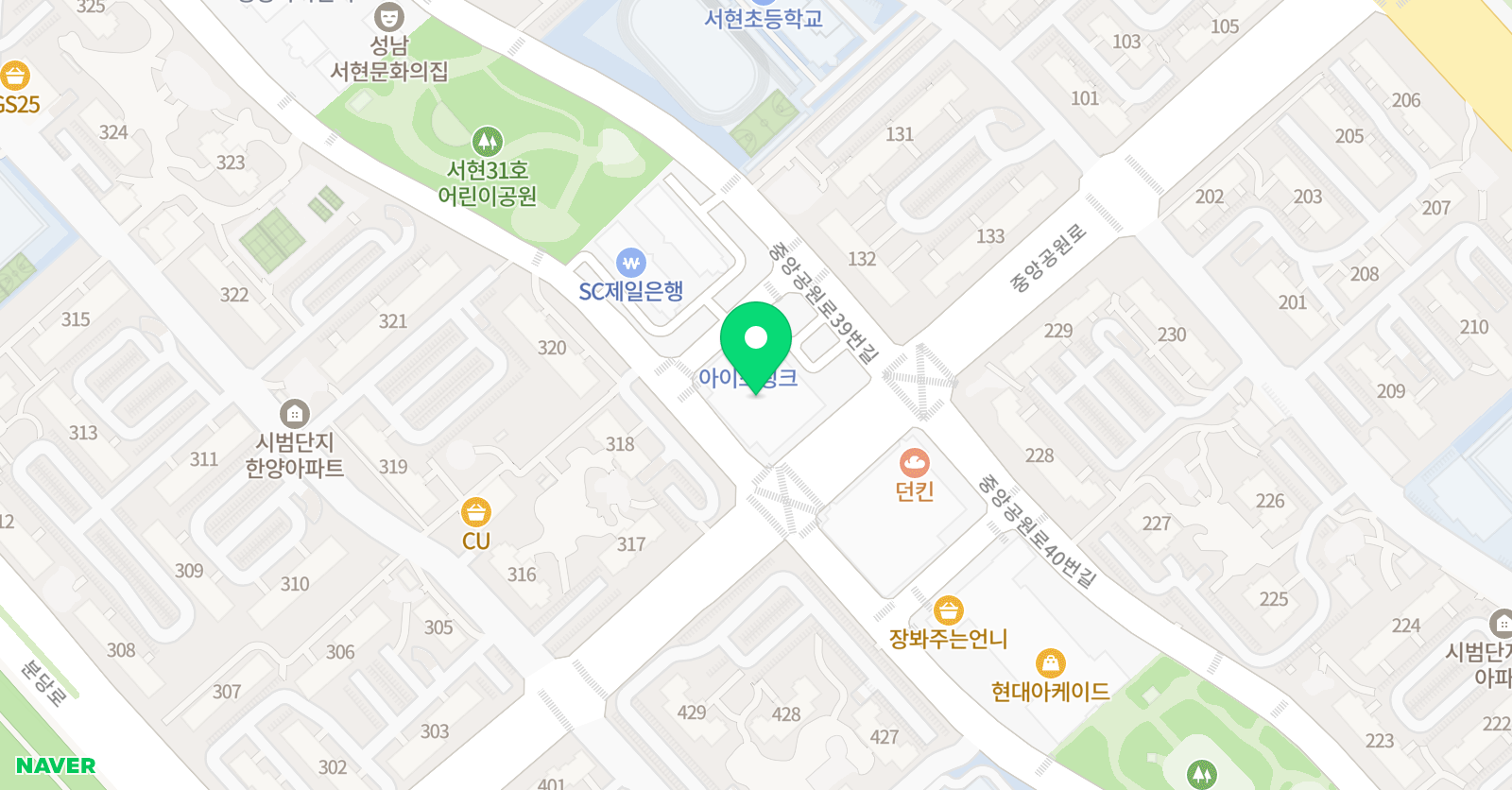 드래건스 아이스하키클럽 위치