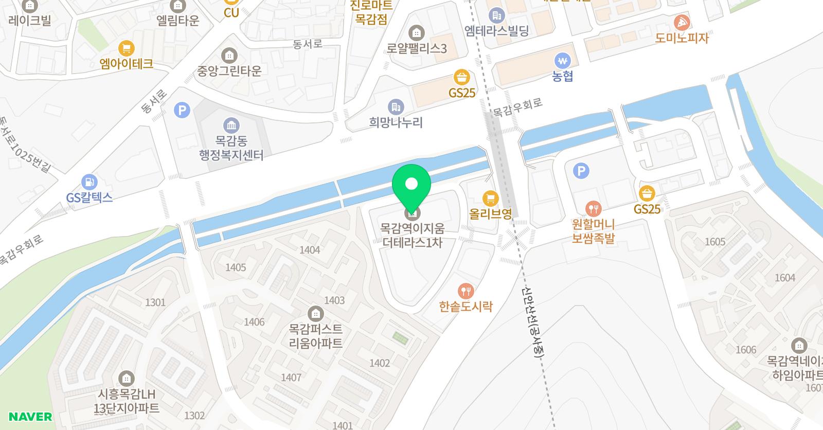 잉글리쉬위드맘 시흥목감점 위치