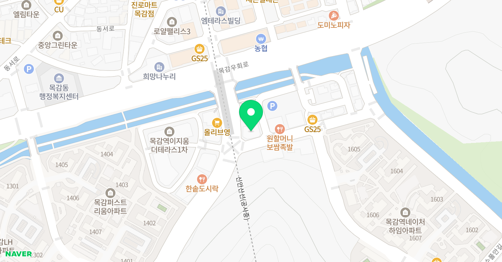 빨간펜 수학의달인 시흥조남점 위치