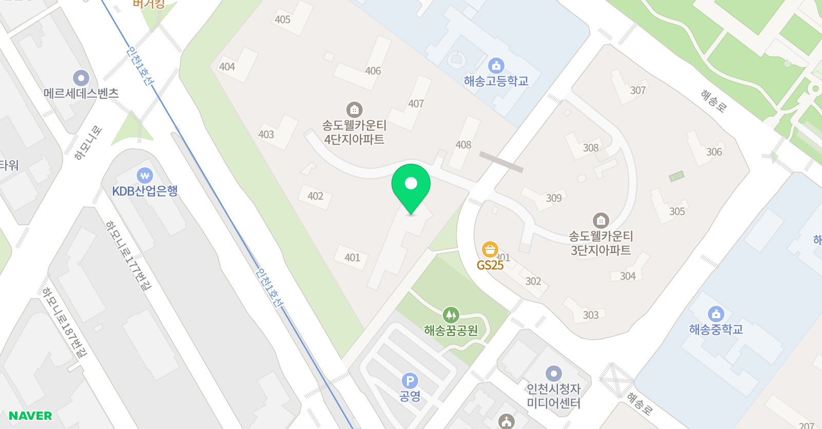 하늘엔구름 미술교습소 위치