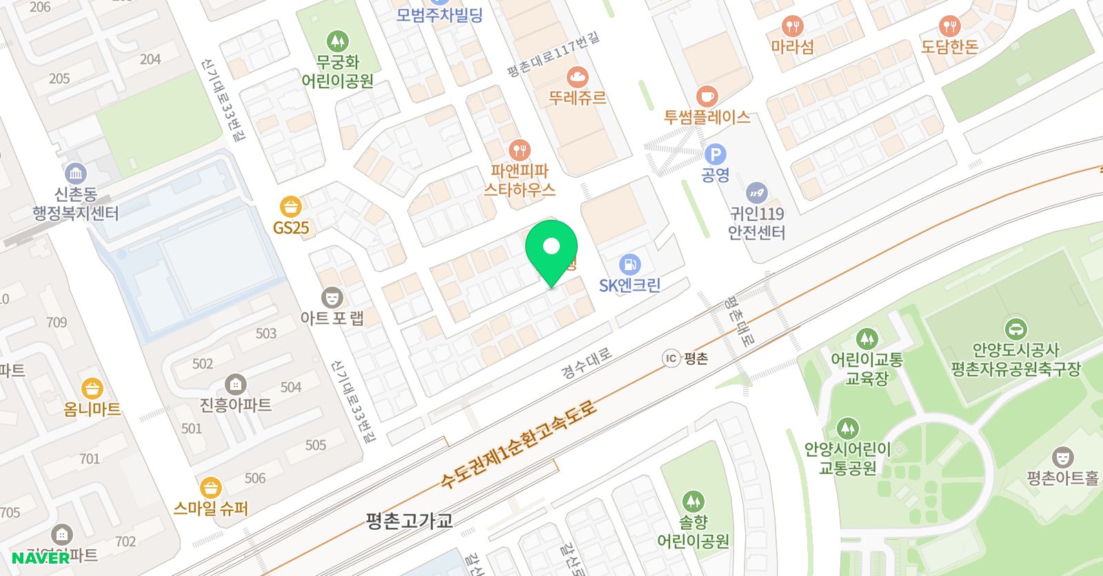이지 학원 위치