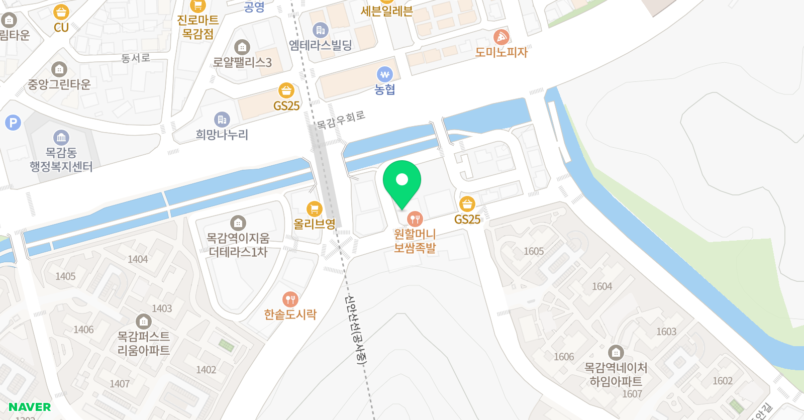 와와 학습코칭센터 목감점 위치