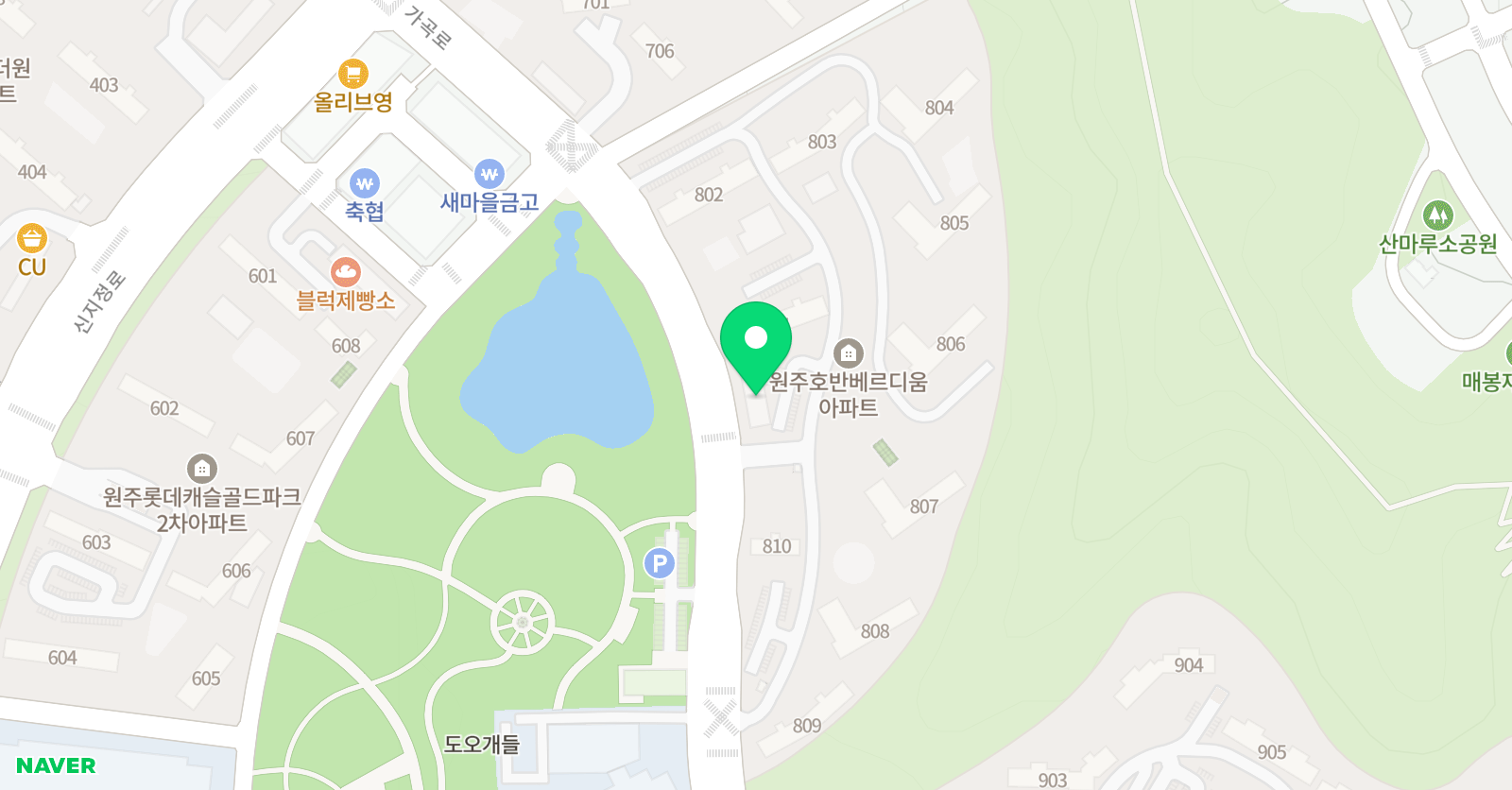 삼성 영어 기업섬강교실 위치