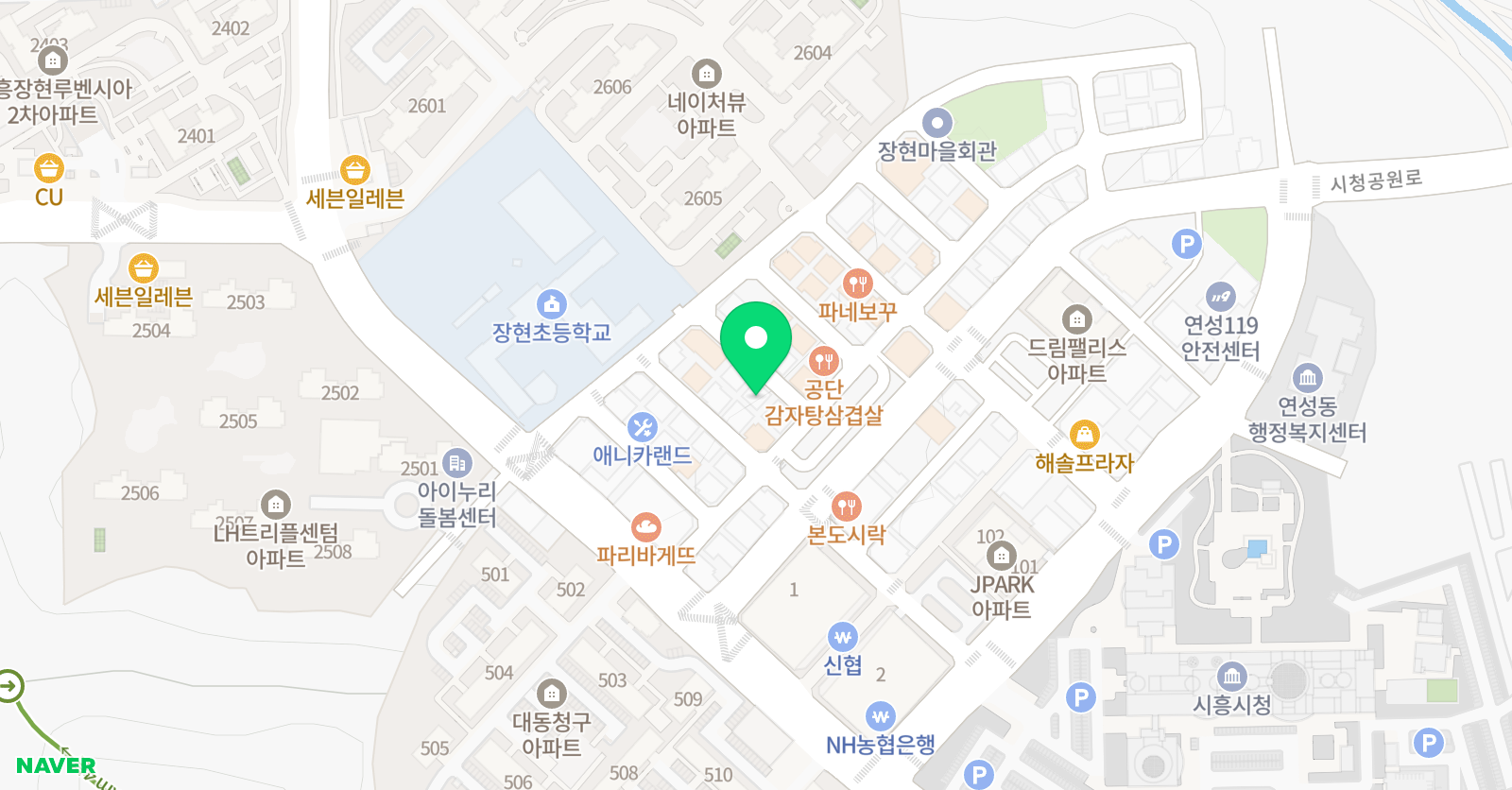 별꽃독서미술 위치