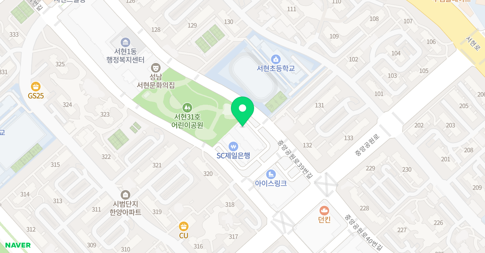 과학기지 미술학원 위치