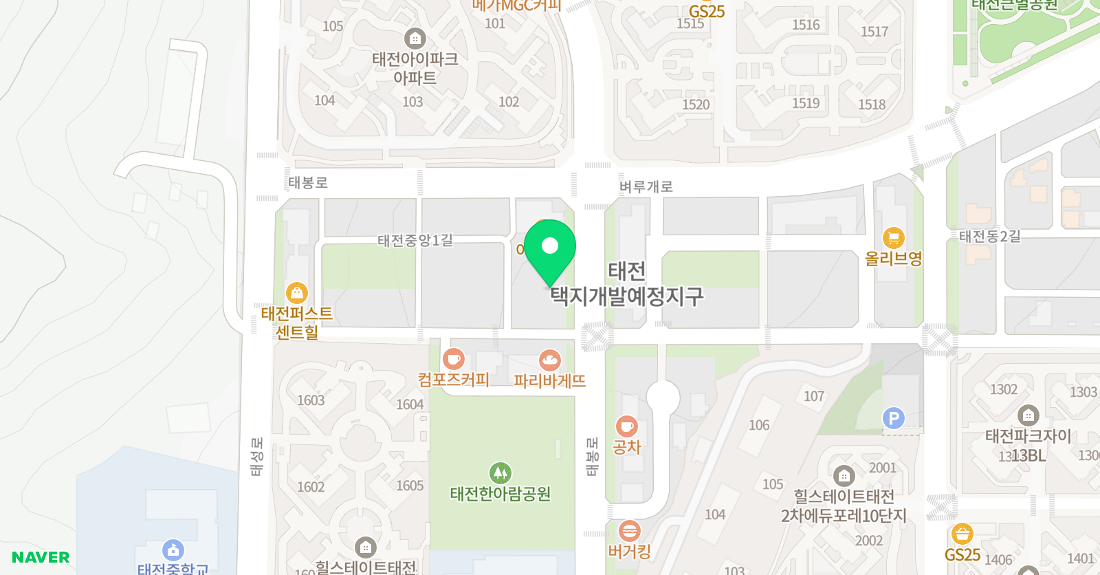 탑 영어학원 위치
