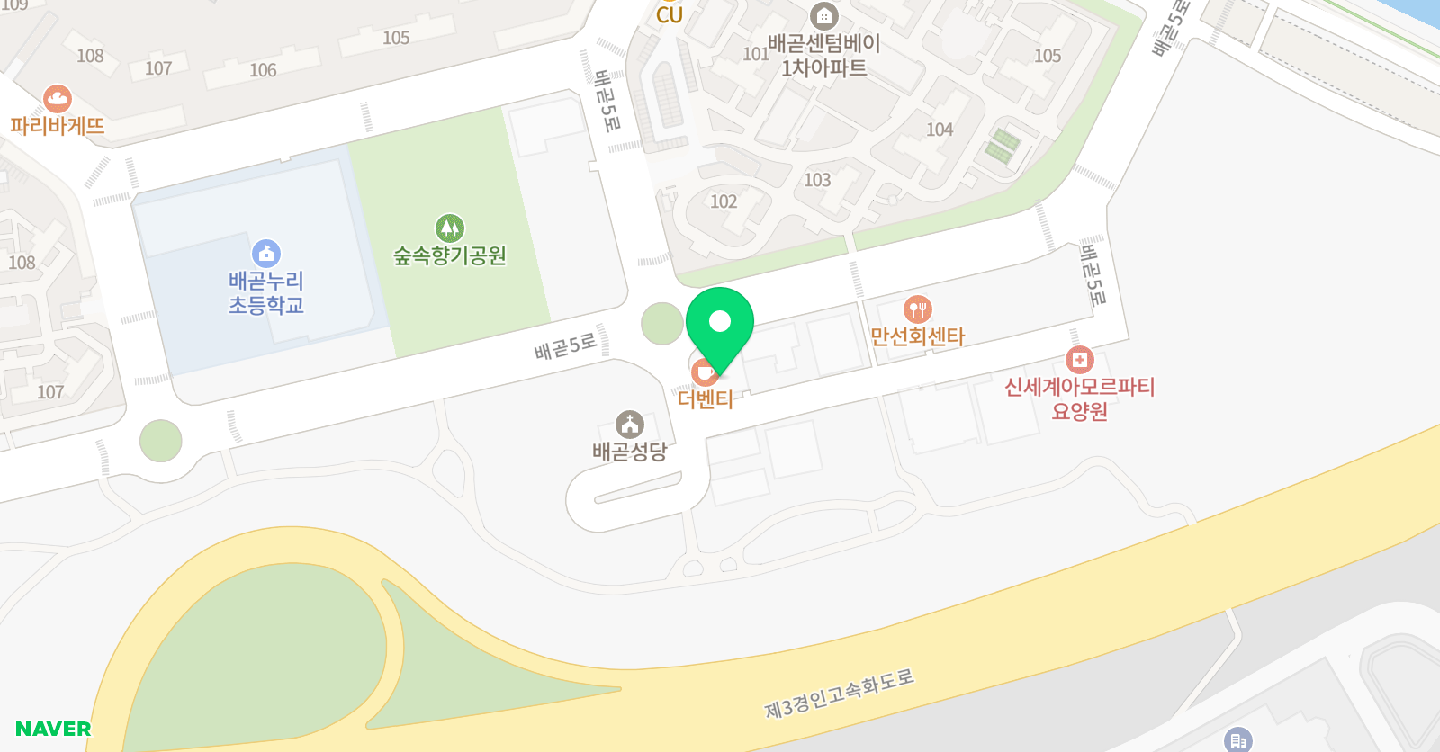 레인보우 음악학원 위치