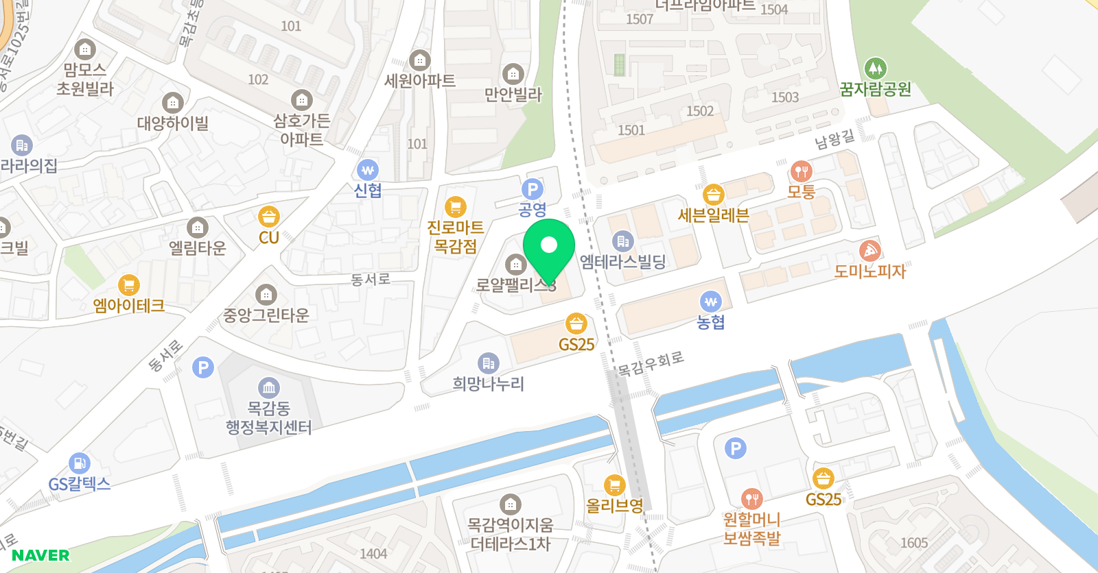 키즈펀 어학원 위치