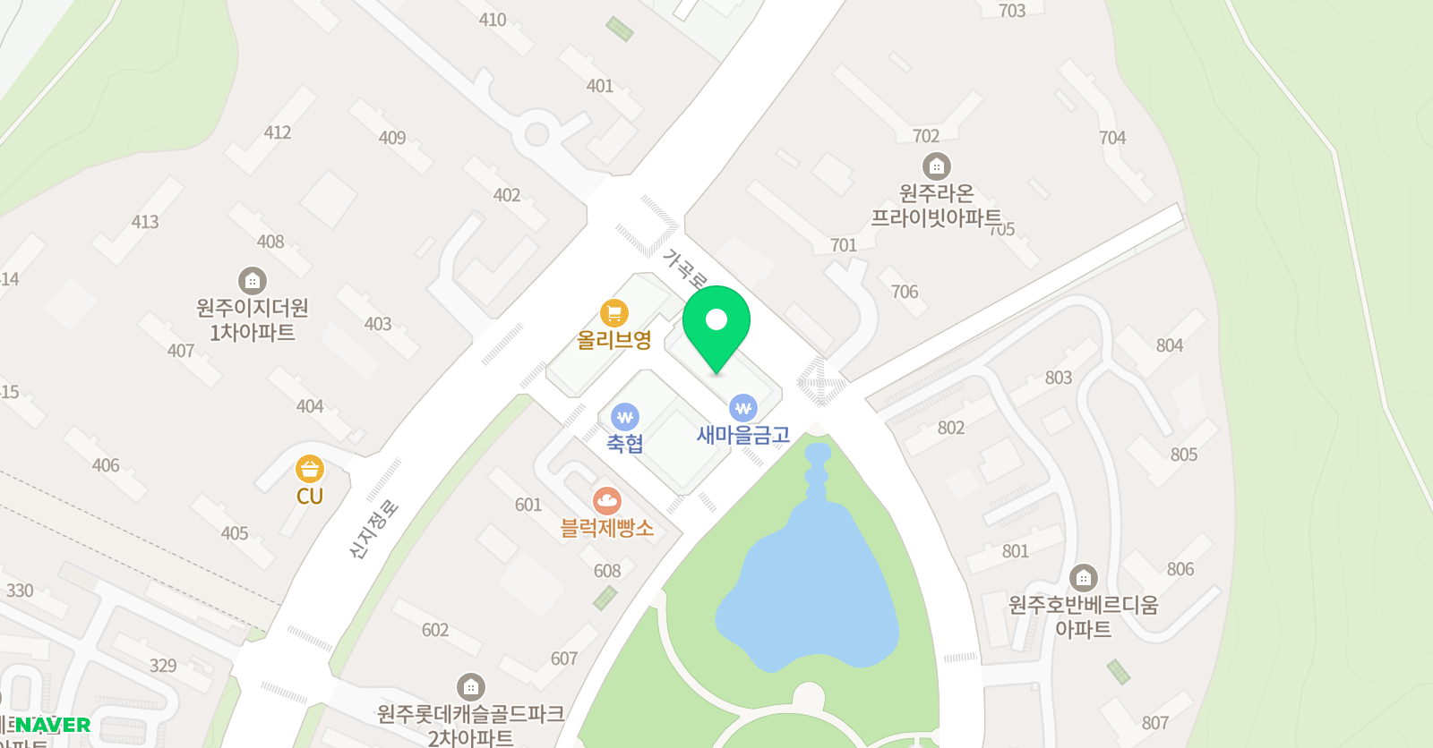 슈퍼키즈 태권도 위치