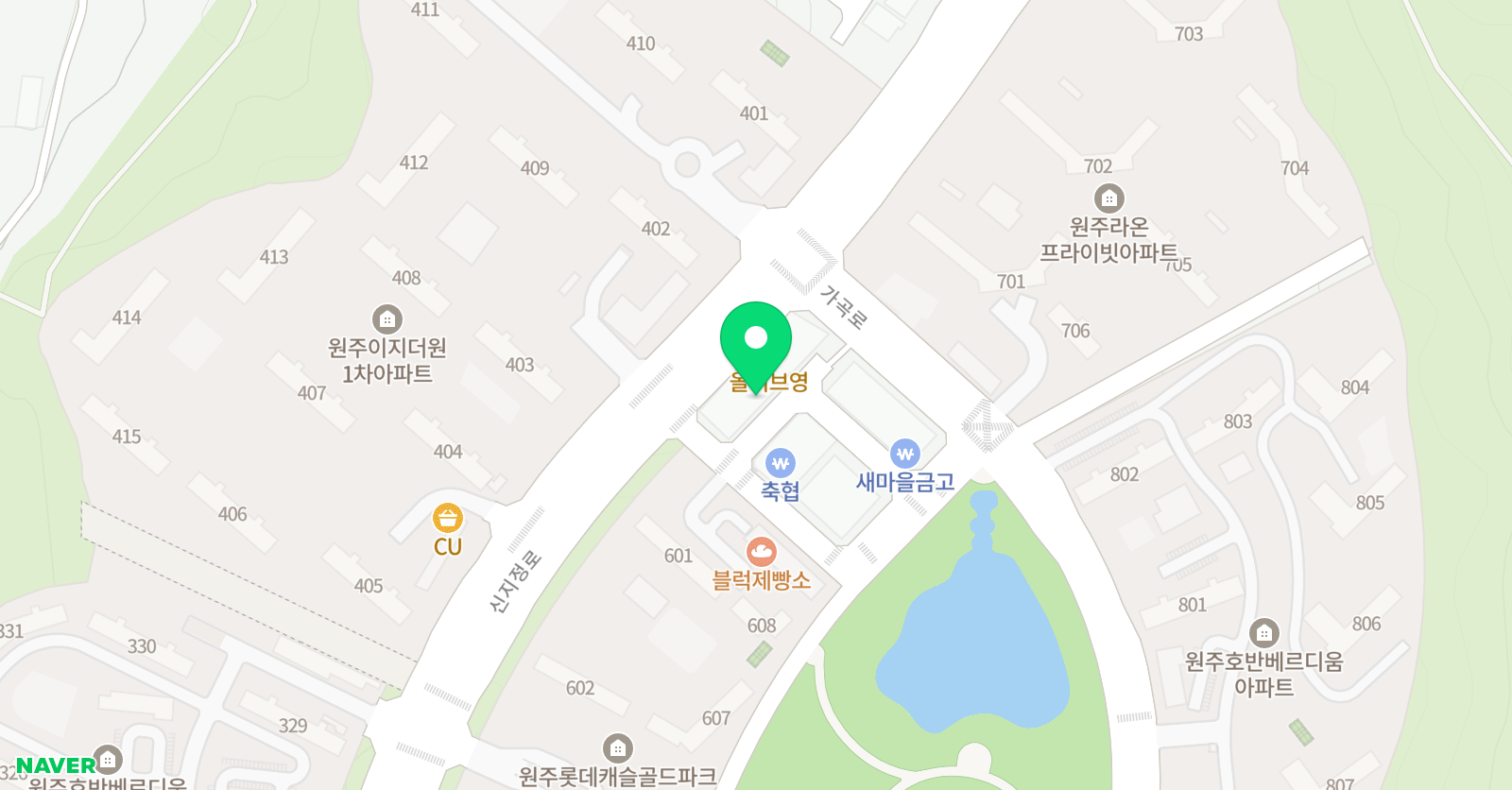유니팝 아트드로잉 미술학원 위치