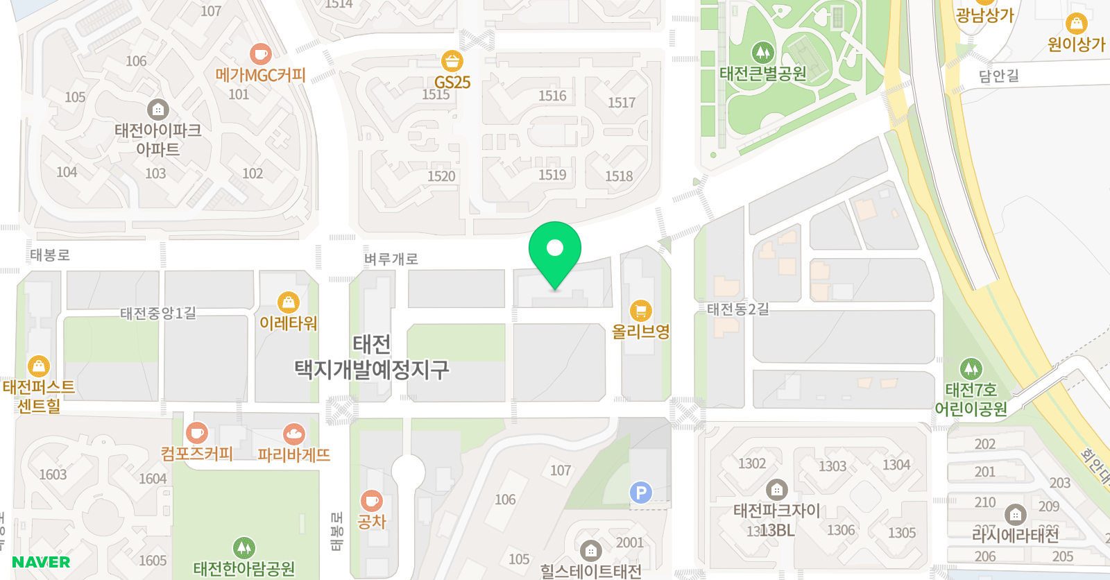 시매쓰 태전센터 위치