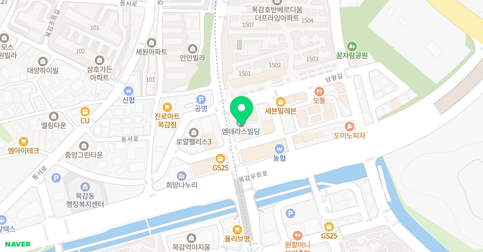 서경 학원 위치