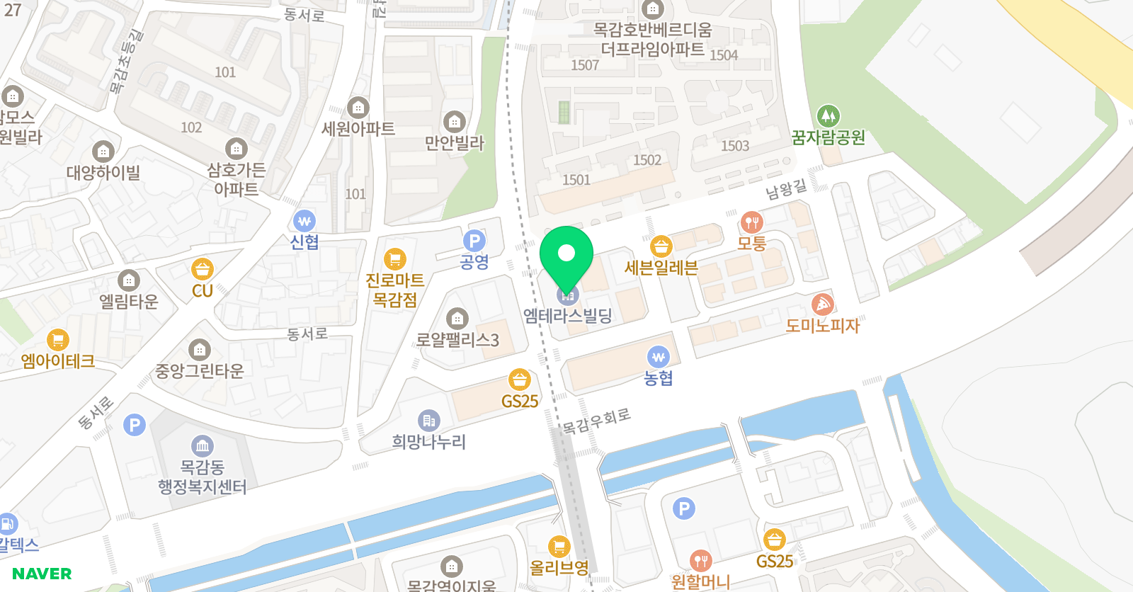 JS 수학학원 위치