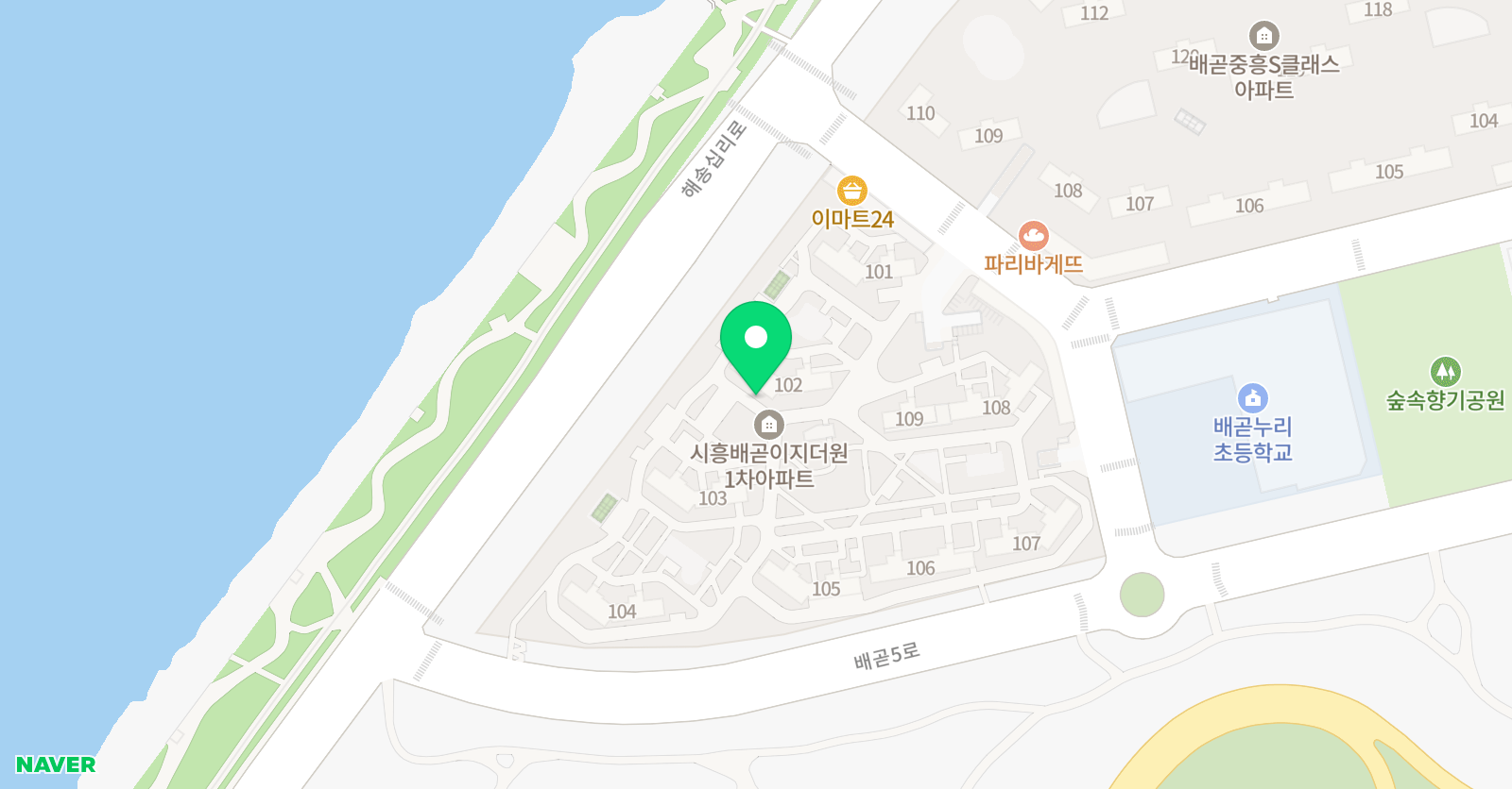 기탄 사고력 교실 배곧누리점 위치