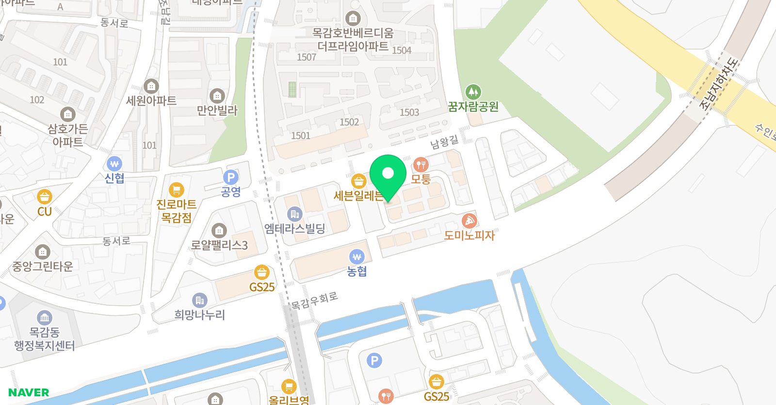 비끄아트 시흥목감점 위치