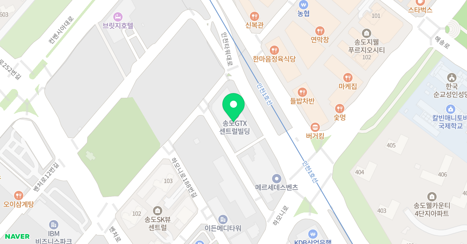 댄싱트리 무용학원 위치