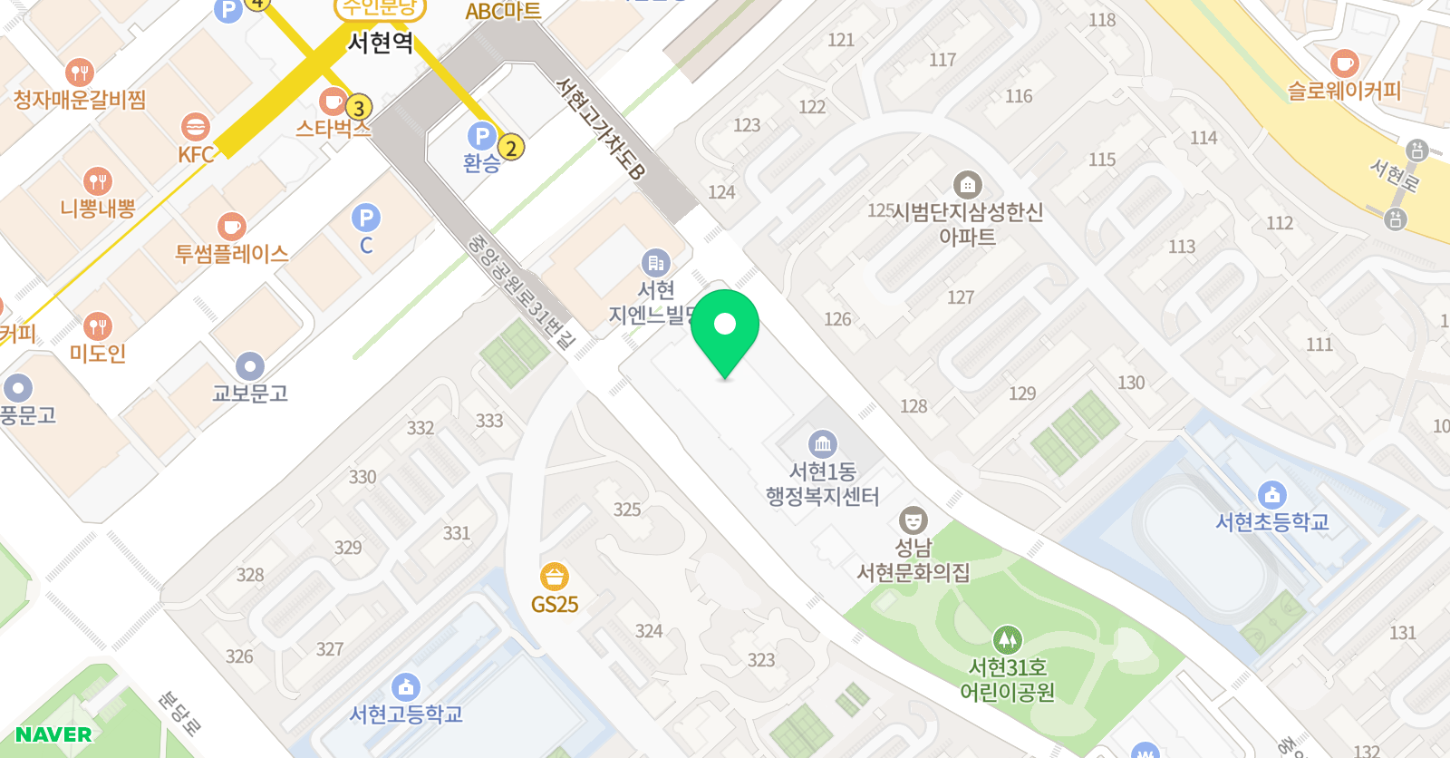 바른 수학교습소 위치