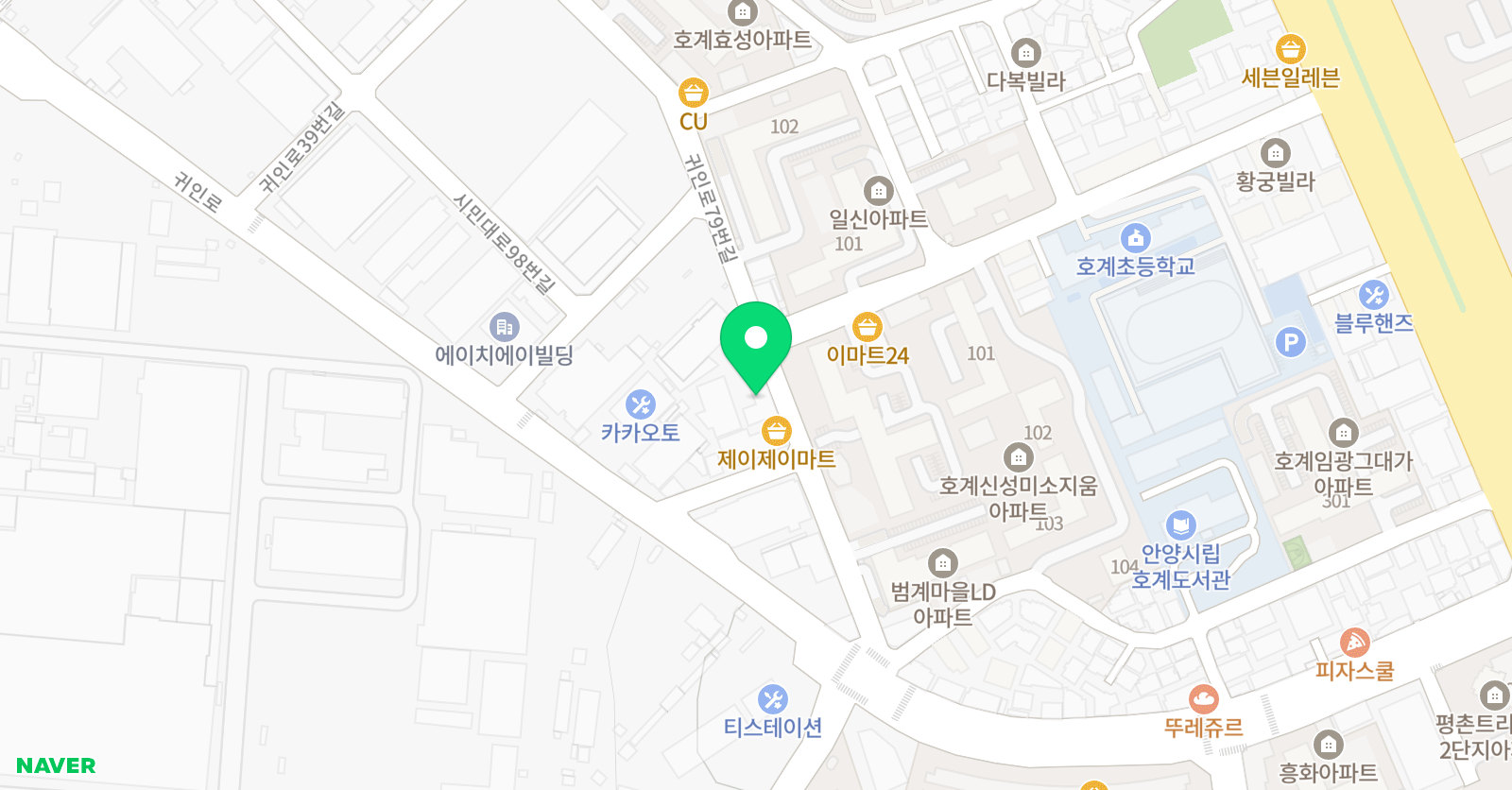 호계음악학원 위치